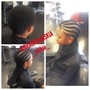 Men Cornrows 4-6 Straight Back