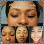 Brow wax and tint