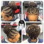 Ponytail Braids. 9 Freestyle Braids