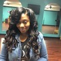 Full-Head Sew-in with Lace Closure