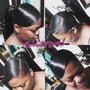 Frontal ponytail