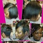 shampoo/condition; style (relaxed hair only)