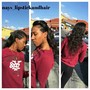 Sew-In ponytail