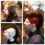 Teen girl haircut