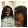 Full sew in with cut and style