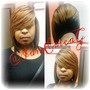 Closure / with quick weave