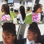 Kids Knotless Box Braids 12 and Under