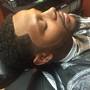 Men’s haircut with curl sponge &amp; gel