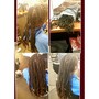 Black/brown Root Touch Up, Single Process Loc maintenance no style