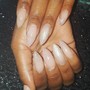 Sculptured Acrylic Ombre Full Set