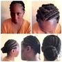 Large CornRoll Braids