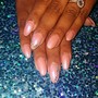 Sculptured Acrylic Ombre Full Set