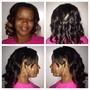 Rod set (natural hair )