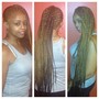 Rod set (natural hair )