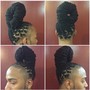 Rod set (natural hair )