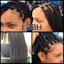 Box Braid removal