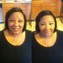 Full Face Make-Up w/ mink strip lashes