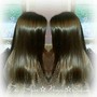 Keratin-Smoothing treatment Med to long