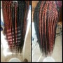 Feed-in braids