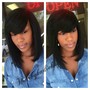 Relaxer retouch semi color trim