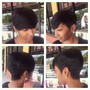 Women haircut