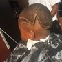 Kids cut w/ design