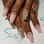 Acrylic Nails/ taper square