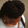 Boho Knotless Braids (Smedium)