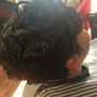 Detangled Hair/ Braid or updo removal