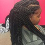 Half Flat twists & Half two strand twists