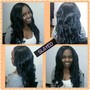 Versatile sew in weave install