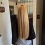 WEFT Extensions  beaded row