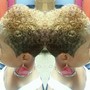 Full Foil Highlights for natural hair