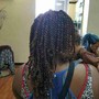 Invisible Locs on Natural Hair