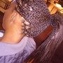 Knotless box Braids (No hair added)