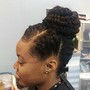 Natural hair  (Updo)