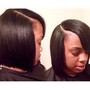 Invisible Part Quick Weave