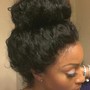 8wks Sew-in Touch up w/styling