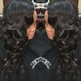 Relaxer virgin hair