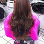 Signature Blowdry with iron