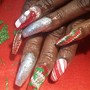 Chrome nail art