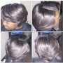 MG’s Relaxer retouch and style