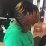 Relaxer and cut/trim