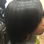 Razor Cut on Weave