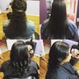 Shampoo and Style(Hair extensions)