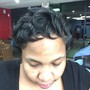 Women's haircut