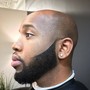 GQ Bald head razor shave with Beard detailing