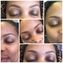 Eyebrow Lamination with tint added