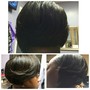 Natural Hair Up-Do Style