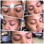 Eyebrow Lamination with tint added